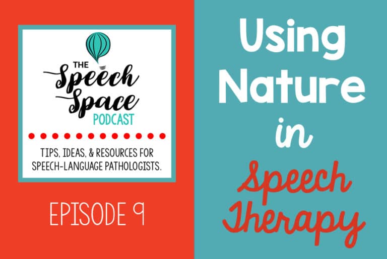 Nature in speech therapy