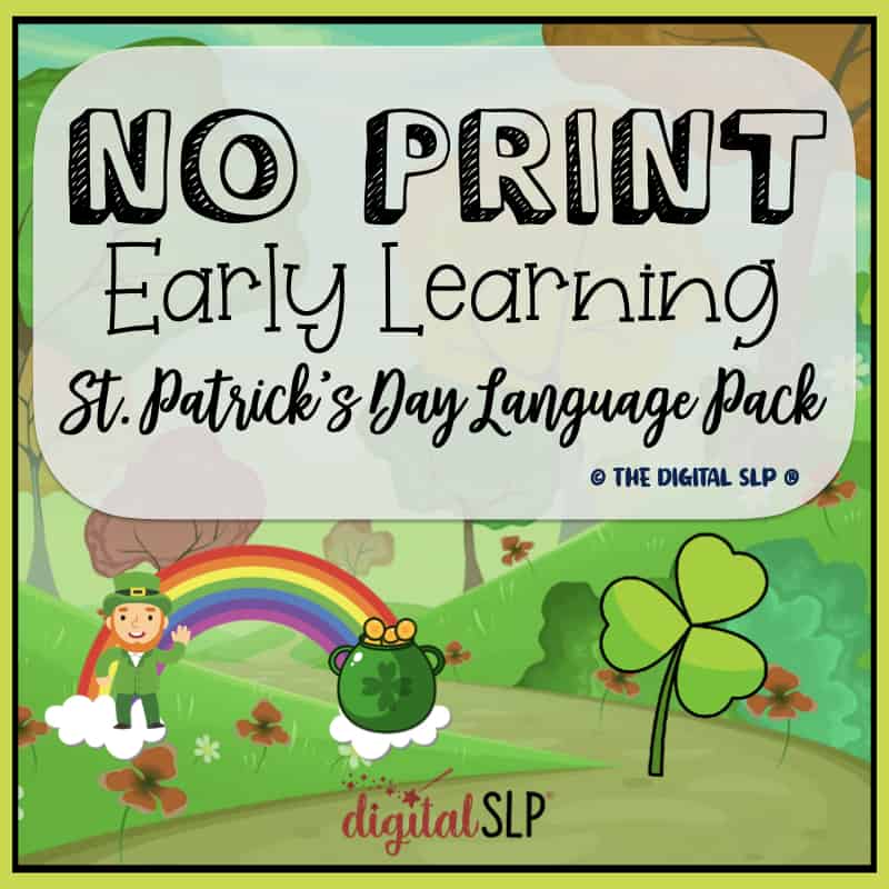 Early Learning St. Patrick’s Day Language Pack No Print Cover Image