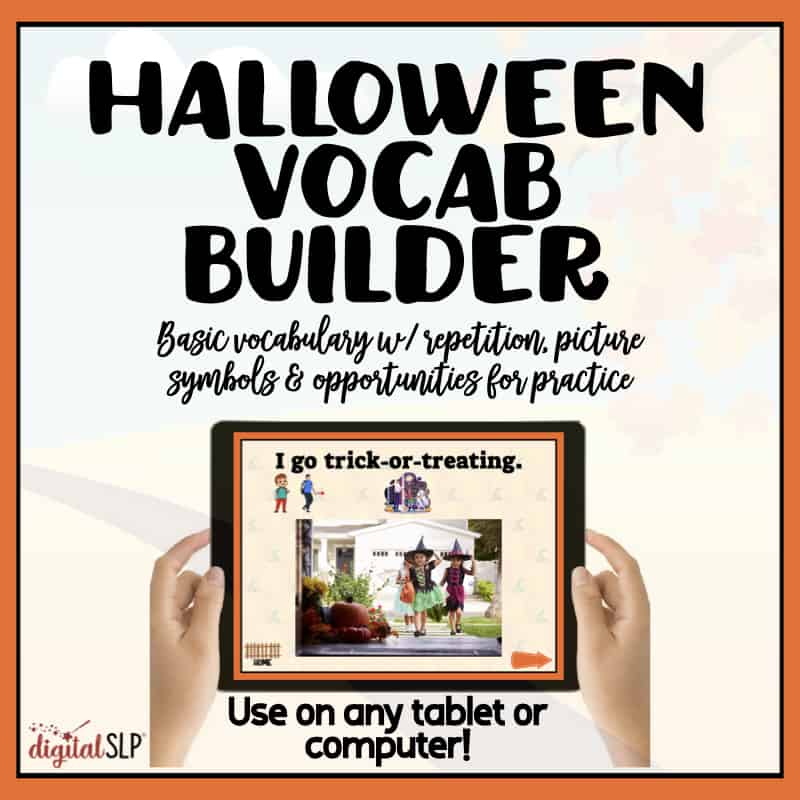 Halloween Vocabulary Builder Cover Image