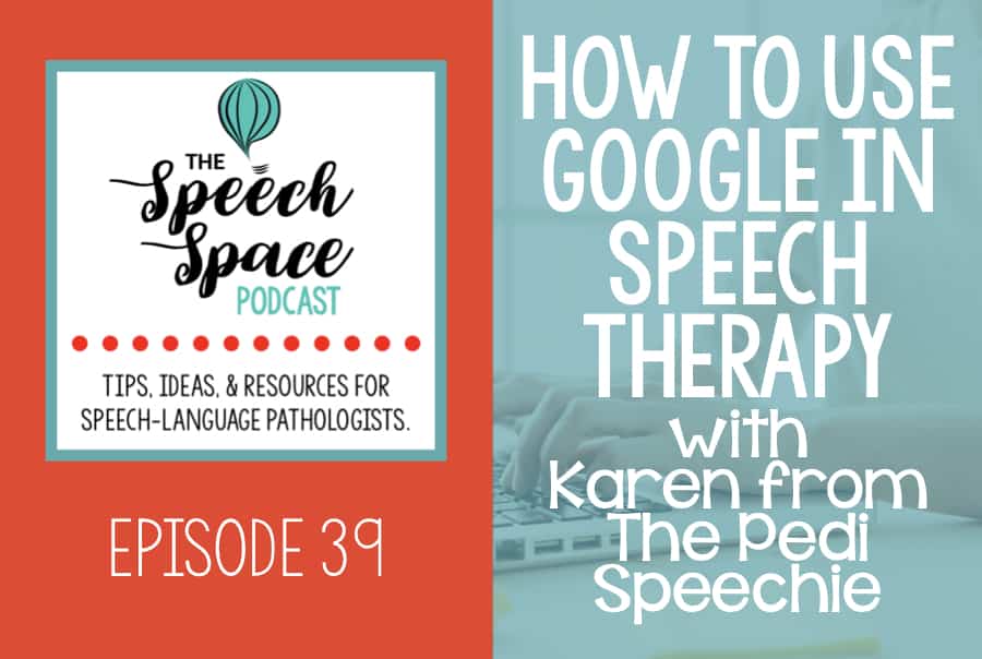 Google in speech therapy