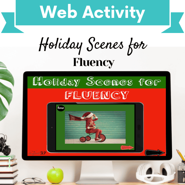 Holiday Scenes for Fluency (No Print!) Cover Image
