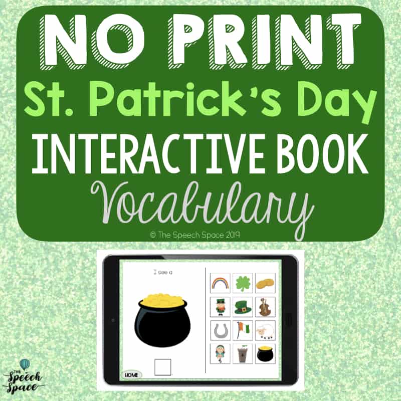 St. Patrick’s Day Vocab Builder Cover Image