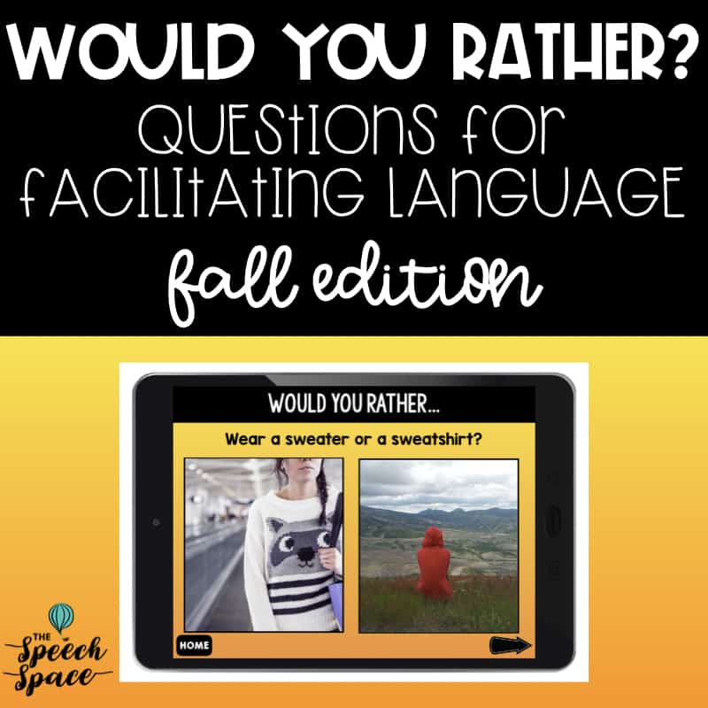 Would You Rather: Fall Edition Cover Image