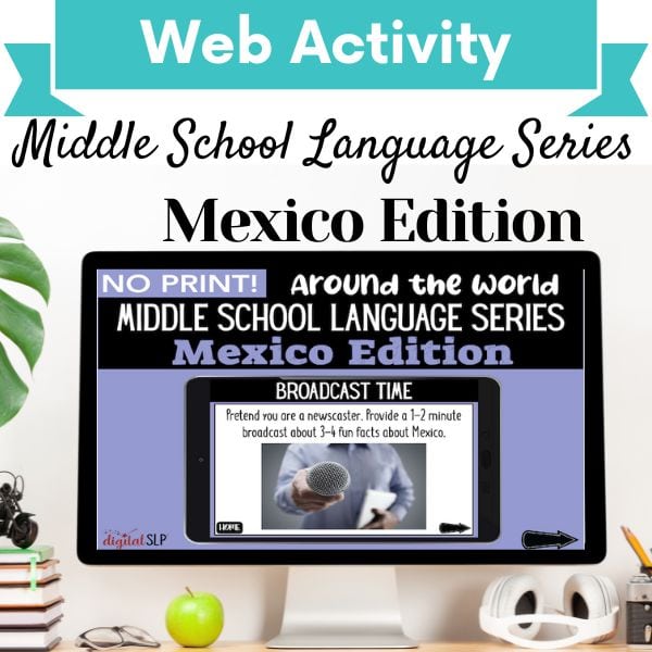 No Print Around the World Middle School Language Series: Mexico Cover Image