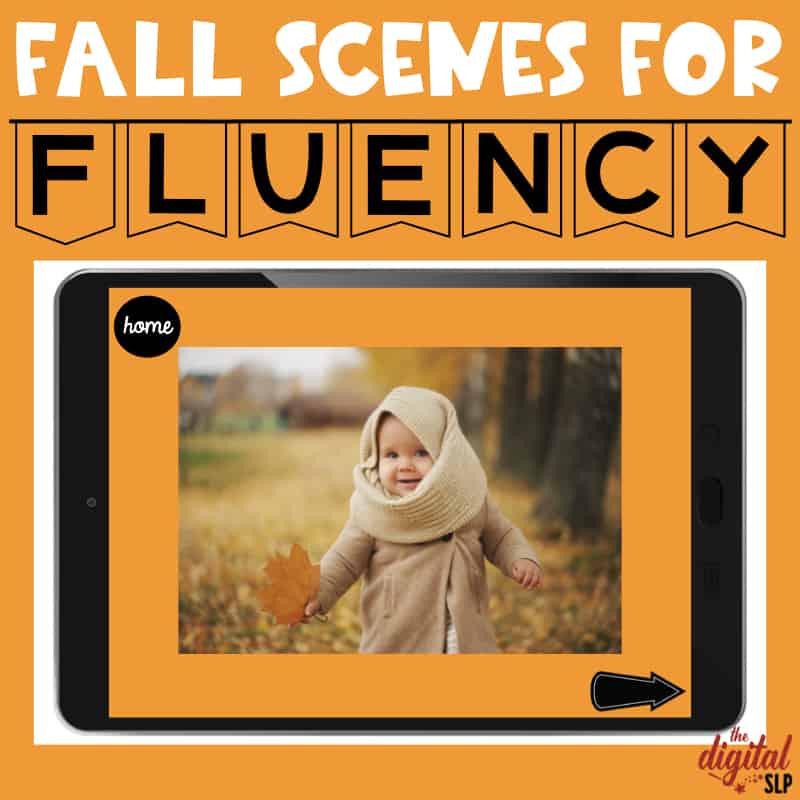 Fall Scenes For Fluency No Print