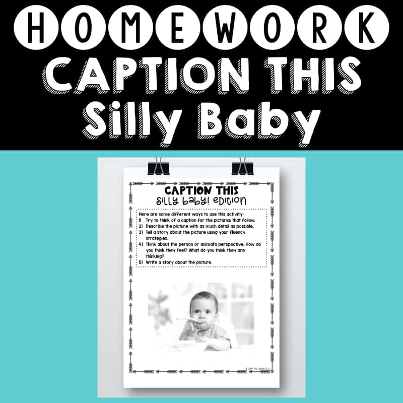 Caption This! Silly Baby! Homework Helper Cover Image