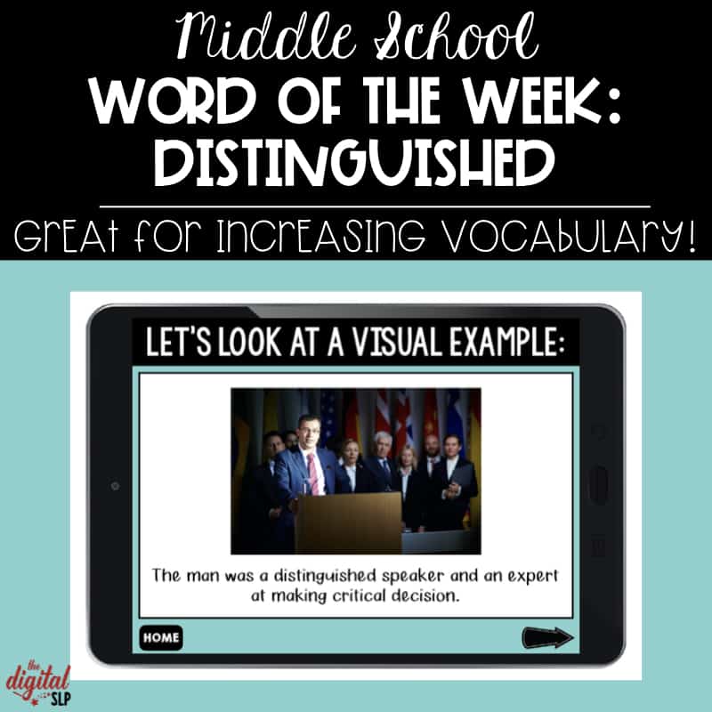 Word of the Week No Print - Distinguished thedigitalslp.com