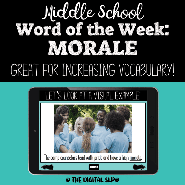 Middle School Word Of The Week: Morale Cover Image