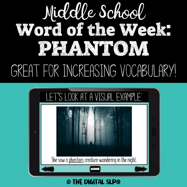 Middle School Word Of The Week: Phantom Cover Image