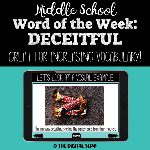 Middle School Word Of The Week: Deceitful Cover Image