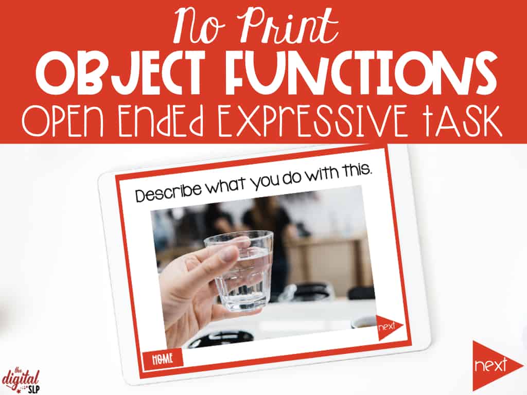 No Print Object Functions - Expressive - The Digital SLP