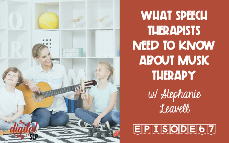 What Speech Therapists Need to Know About Music Therapy