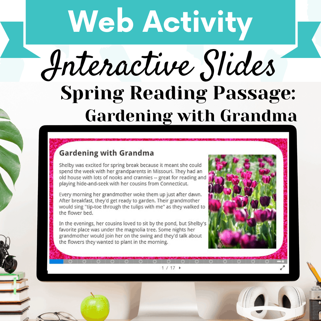 Spring Reading Passage: Gardening with Grandma Cover Image