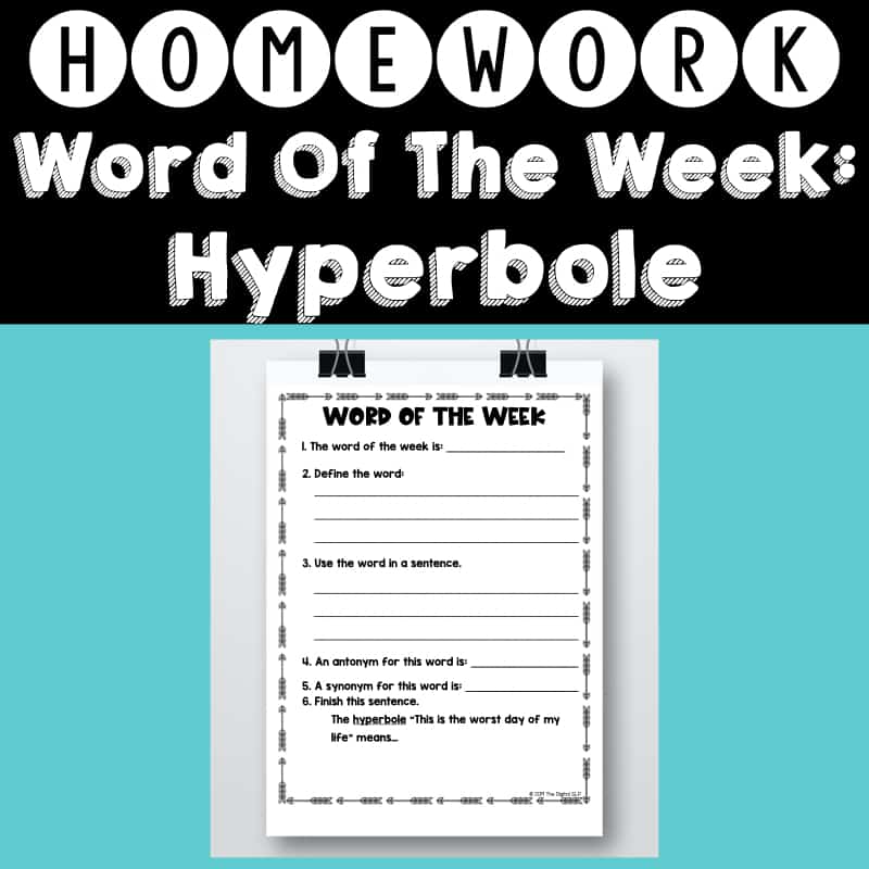 Hyperbole definition and examples image