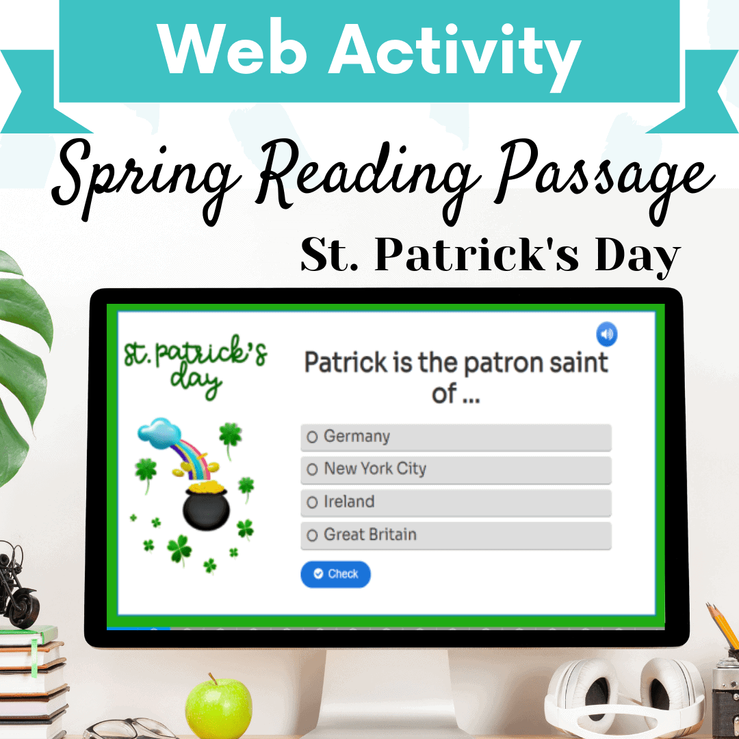 Spring Reading Passage: St. Patrick’s Day Cover Image