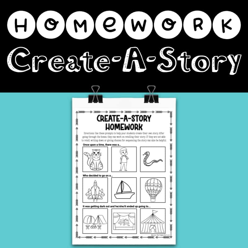 Create A Story Homework Helper Cover Image