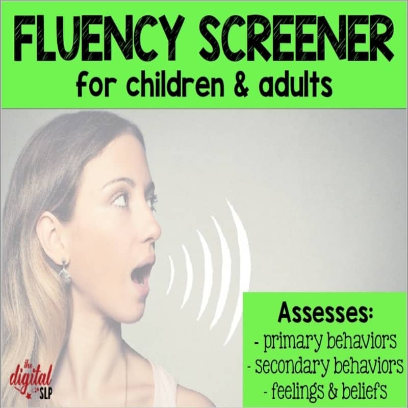 Fluency Screener Cover Image