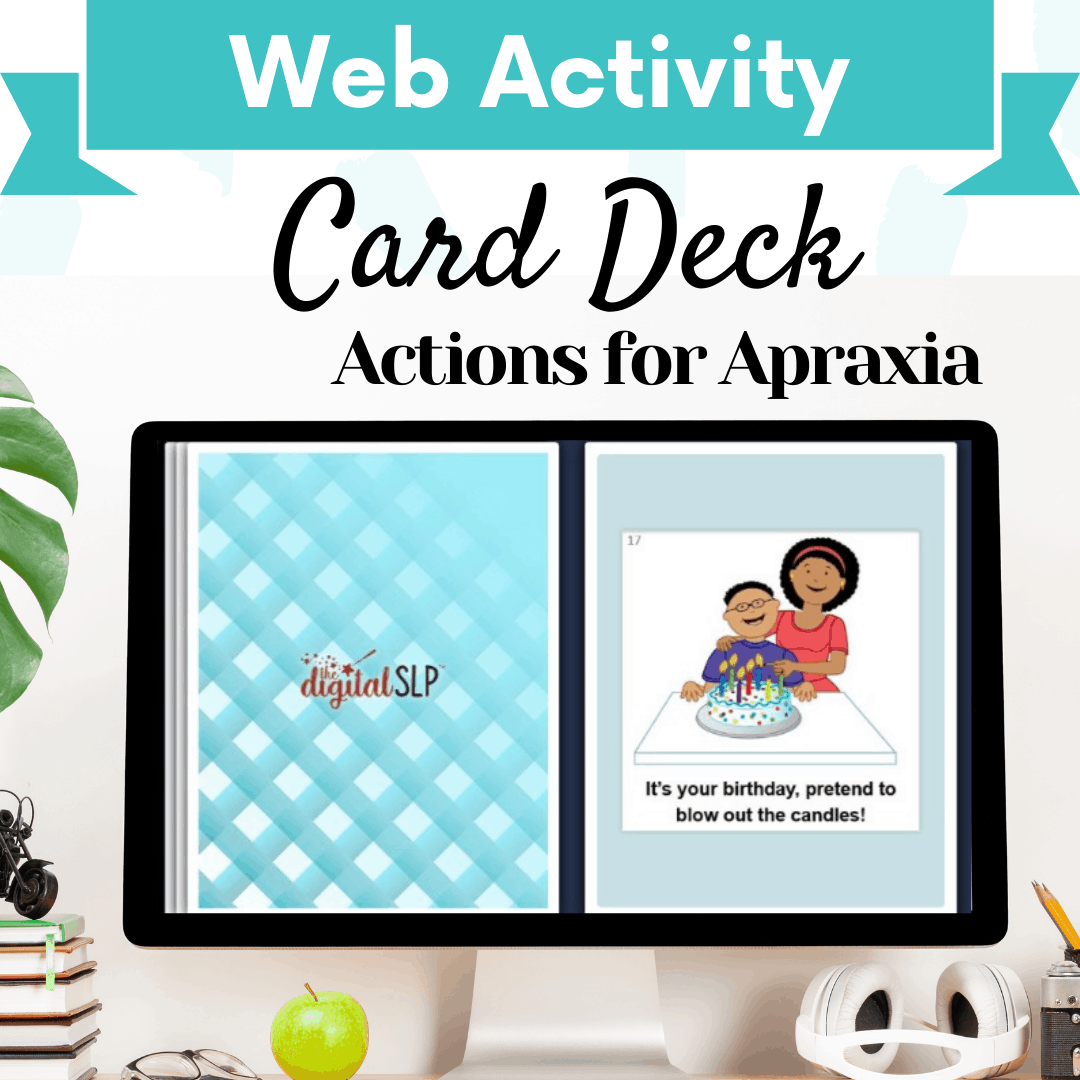 Actions for Apraxia Card Deck Cover Image