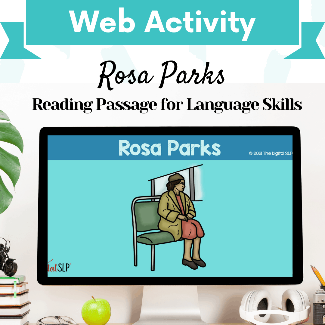 Reading Passage for Language Skills: Rosa Parks Cover Image