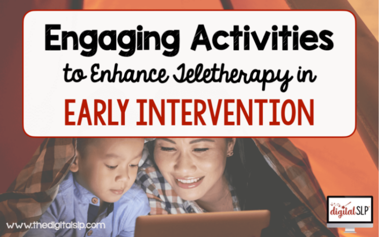 13 Must-Have Teletherapy Activities for Speech Therapy - The Digital SLP