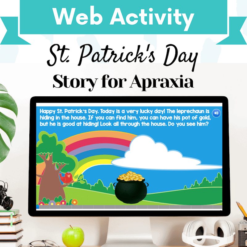 St. Patrick’s Day Story for Apraxia Cover Image
