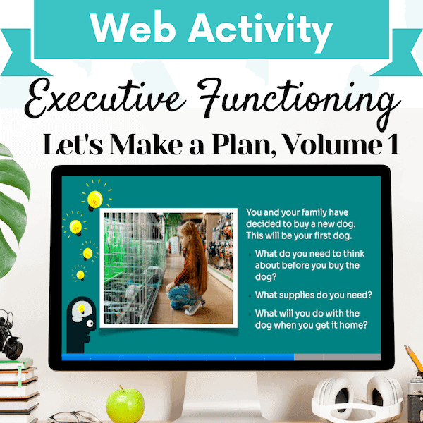 Executive Functioning: Let’s Make a Plan, Volume 1 Cover Image