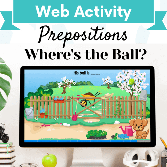 Prepositions – Where’s the Ball? Cover Image