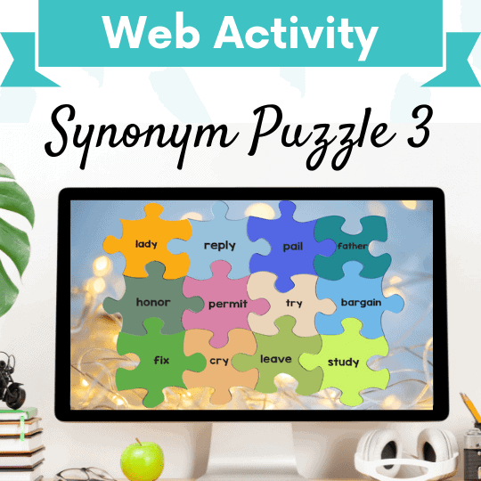 Synonym Puzzle 3 Cover Image