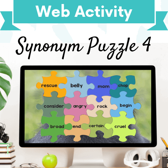 Synonym Puzzle 4 Cover Image
