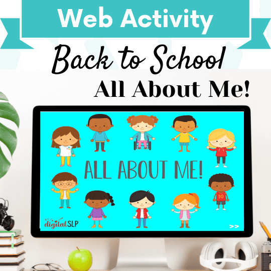 Back to School – All About Me! Cover Image