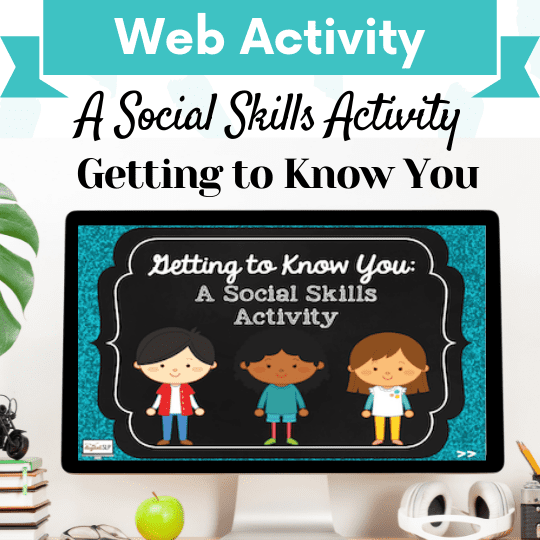 Getting to Know You: A Social Skills Activity Cover Image