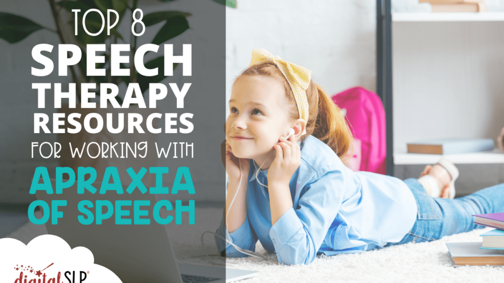 Speech Teletherapy Resources for Apraxia