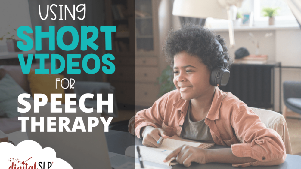 Using Short Videos in Speech Therapy