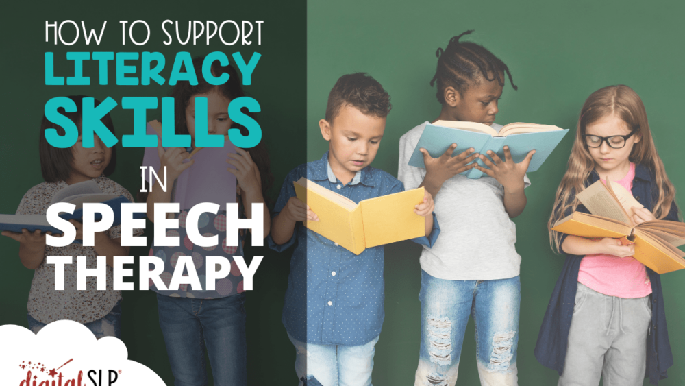 literacy skills in speech therapy