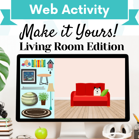 Make it Yours! Living Room Edition Cover Image
