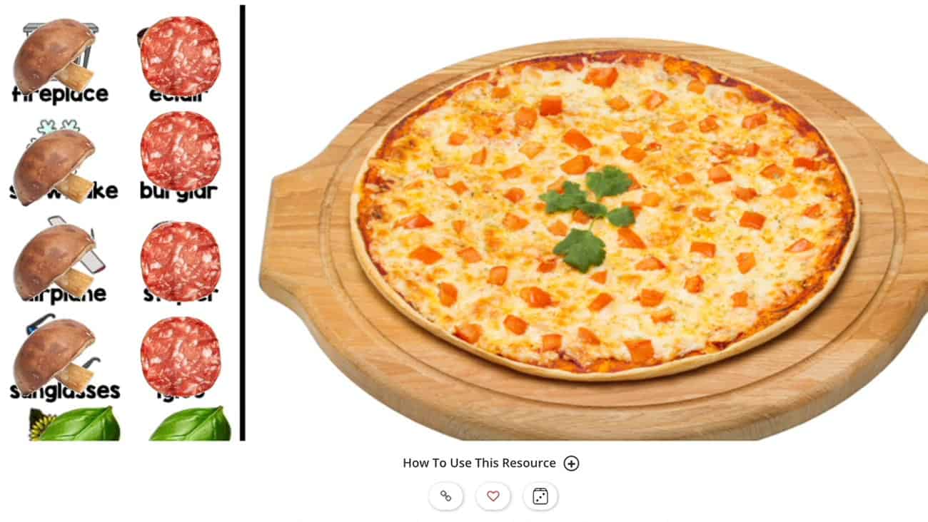 Articulation Pizza