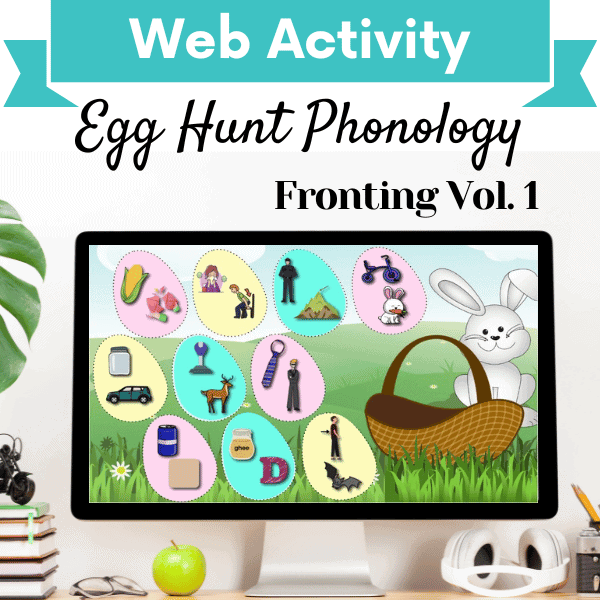 Egg Hunt Phonology: Fronting Volume 1 Cover Image