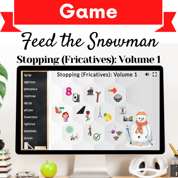 Feed the Snowman – Stopping (Fricatives): Volume 1 Cover Image