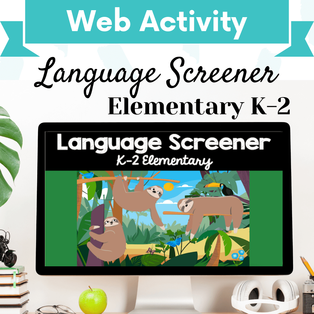 Language Screener – Elementary K-2 Cover Image