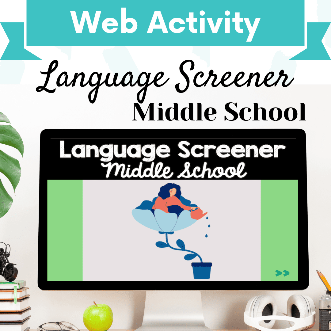 Language Screener – Middle School Cover Image