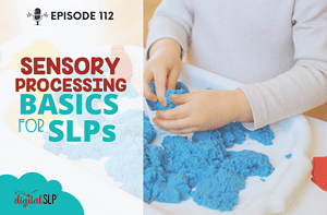 Sensory Processing Basics for SLPs