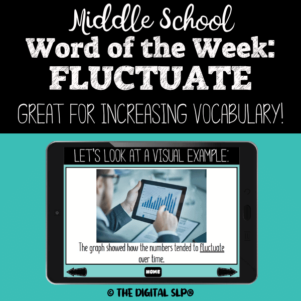 Middle School Word of the Week: Fluctuate Cover Image