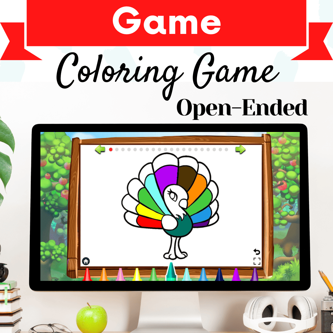 Open-Ended Coloring Game Cover Image