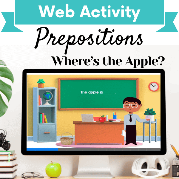 Prepositions – Where’s the Apple? Cover Image
