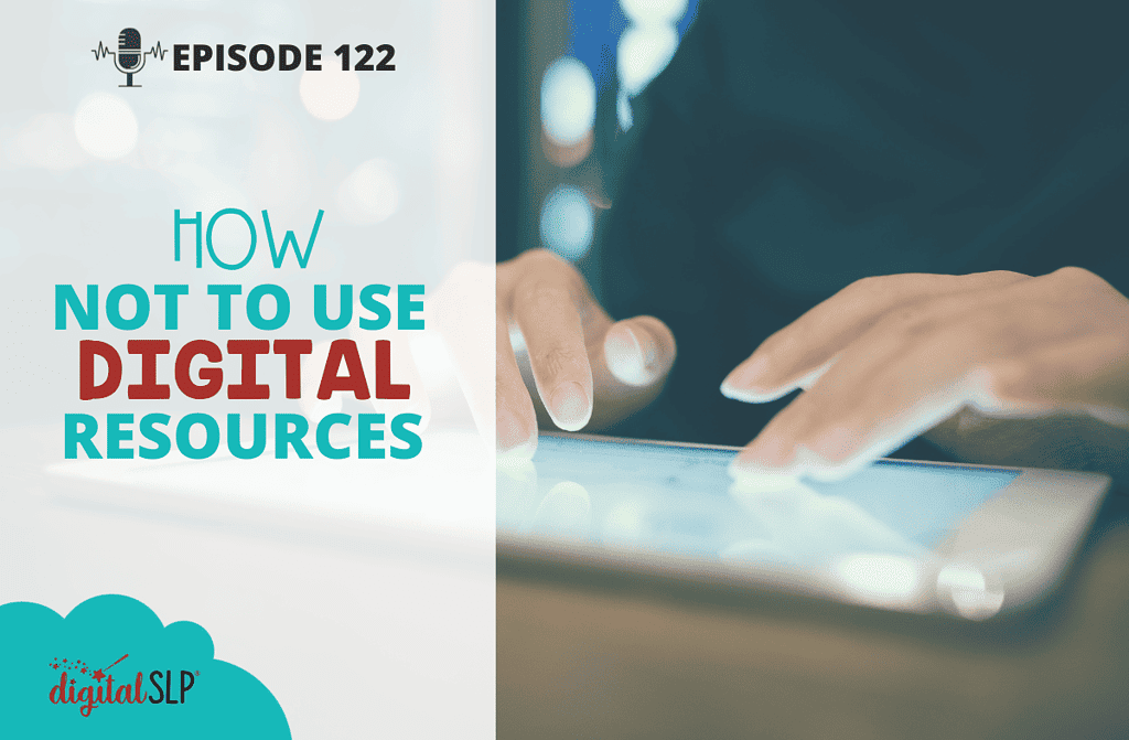 How Not to Use Digital Resources